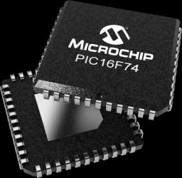 PIC Microcontroller, 8 bit, 20 MHz, LCC-44, PIC16F74-I/L