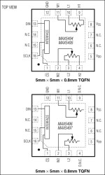 10-Bit, Dual, Nonvolatile, Linear-Taper Digital Potentiometers