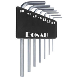 Donau 820 Allen Key Set 7-Piece Includes Practical Storage Solution