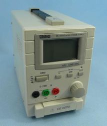 AX-12001-DBL 0-1A/0-120VDC ZASIL.REG.