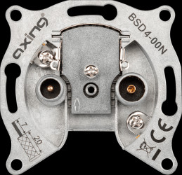 BSD00400N CATV aerial socket 5 - 1006 MHz