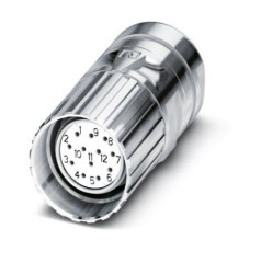 Złącze wielostykowe przemysłowe 12-pinowe M23 Montaż na kablu Gniazdo Phoenix Contact