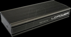 LC-M2-C-NVME-2X2 External M.2 NVMe SSD housing with USB 3.2