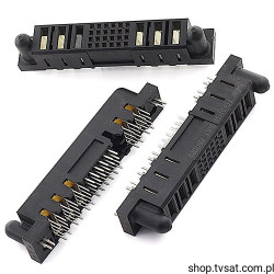 51750-084LF Socket 6 Power 24 Signal THT FCICONN