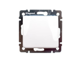 VALENA Przyłącze kablowe wpust białe 774447