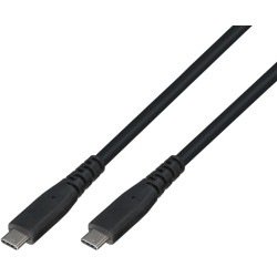 USB4 connection cable, USB plug type C to USB plug type C, 2 m, black, 4411-2,0M