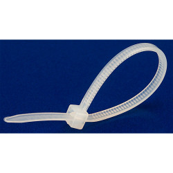 UniStrand 80mm White Cable Ties - pack of 100