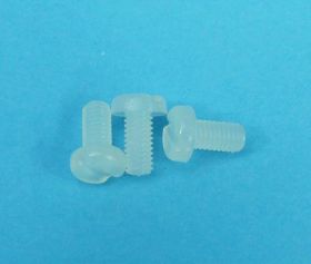 ŚRUBKA M3 PŁ. Z TWORZYWA 6mm 100szt