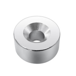 Magnes neodymowy, typ: Pierścień, mocowanie: Otwór, dł.: 16mm, gr.: 5.5mm