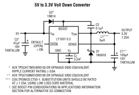 500kHz Monolithic Buck Mode Switching Regulator
