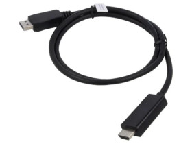AK-340303-030-S Kabel DisplayPort 1.2 DisplayPort wtyk z obu stron 3m czarny