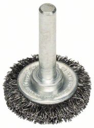 Szczotka tarczowa, 30 mm, 0,2 mm, 4500 U/ min, 6 mm Bosch Accessories N/A N/A Ø trzonka 6 mm 2608622110 1 szt. Bosch Acc