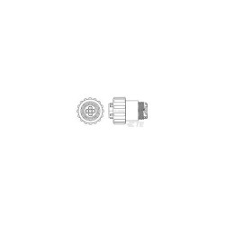 TE Connectivity 796094-2 Circular Connector Female Plug 4 Contacts