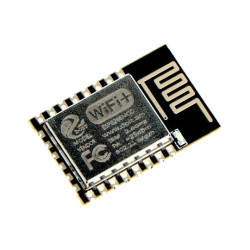 Moduł WiFi ESP-12E ESP8266 - 11 GPIO, ADC, PCB antena - czarny