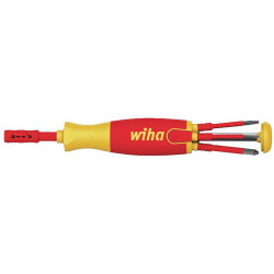 Wiha 41234 2831-09023 Screwdriver with bit magazine LiftUp electric