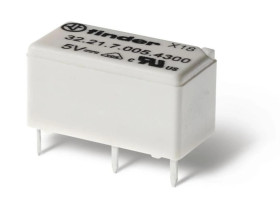Przekaźnik subminiaturowy serii 32: 1 Z 6 A 12 V DC
