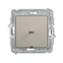 ICON Mechanizm łącznika zwierny dzwonek w stylu amerykańskim taupe 60IWPUS-4