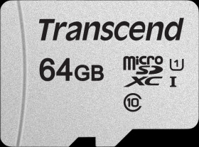 TS64GUSD300S microSDXC memory card, 64 GB, Transcend 300S, class 10