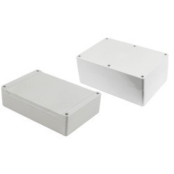 Hammond 1555YA2GY Watertight PC Enclosure, Styled Lid 300 x 240 x 120, Grey