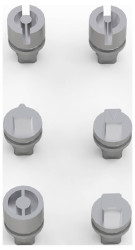 Wkładka zamka nVent HOFFMAN LI505 1 szt.