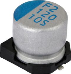 180 CPS Conductive Polymer Aluminum Capacitors SMD (Chip), Low Impedance