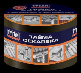 TAŚMA USZCZELNIAJĄCA DEKARSKA 15CM*10MB ANTRACYT / C. BRĄZ