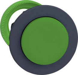 Schneider Electric ZB5FH3 ZB5FH3 Element czołowy dla przycisku płaski (Ø) 30.5 mm nieoznakowany ciemnoszary, zielony 1 s