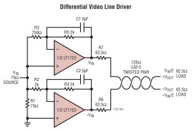 Single 200MHz Low Noise Precision Op Amps