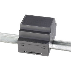 Weltron WMH/4TE#001 DIN Rail Casing 71.5x91x62mm PC-ABS UL94 V-0 Flameproof