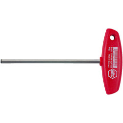 Wiha 22174 Hex Driver With T-Handle With MagicRing&#xAE; 6mm x150