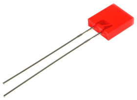 LED, THT, czerwona, 2-Pin, 2.5 V, 110 °, Kingbright