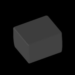 Teko - seria SMART (SR25-DB.9) - uniwersalna obudowa w kolorze czarnym (76 x 63,5 x 48 mm)