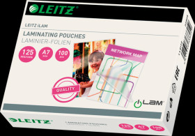 33805 Hot laminating films, iLAM, DIN A7, 125 mic, pack of 100
