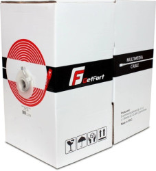 Kabel skrętka kat. 5e U UTP PVC, 305m (GF-5UTP-E-PVC-305) GETFORT