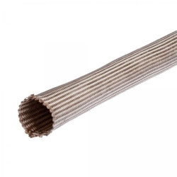 Koszulka izolacyjna silikonowa oplot z włókna szklanego odporna na wysokie temperatury do 350C 1,5mm SS 200m