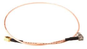 Kabel koncentryczny złącze A SMA złacze B SMA długość 500mm typ kabla RG316 Z zakończeniem