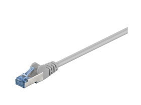 Kabel Patchcord CAT 6a S/FTP PIMF RJ45/RJ45 10m szary