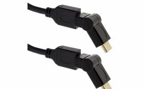 Przyłącze HDMI -HDMI 1.4 obrotowe -3m