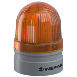 Werma 260.310.75 Mini TwinLIGHT Visual Signal Yellow 24V AC/DC