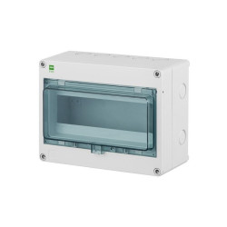 Rozdzielnica n/t 1x8+2 IP65 fotowoltaika HERMETICA 2204-01 Elektro-Plasat Nasielsk