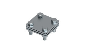 Złącze uniwersalne 3-elem. 60x60 bednarka-bednarka stal ocynkowana galwanicznie 214.1.1 OC 21401101