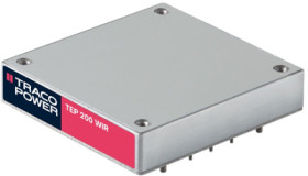 DC converter, 9-36 VDC, 200 W, 1 output, 24 VDC, 90 % efficiency, TEP 200-2415WIR