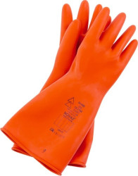 HUBIX H044 0OG Rękawice elektroizolacyjne klasy 0, pomarańczowe 36cm, do 1000V AC/ 1500 V DC, ROZMIAR: 11