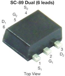 Si1016CX Complementary N- and P-Channel 20 V (D-S) MOSFET