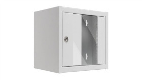Szafa Wisząca Rack 10 4,5U 300Mm Drzwi Szklane Szara Netrack S-Line