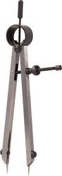 KS Tools 3000429 Cyrkiel szpiczasty stal narzędziowa
