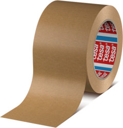 Packaging tape, 150 x 0.105 mm, paper, chamois, 500 m, 04513-00003-00