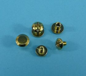 NIT SKRĘCANY ZŁOTY 5mm