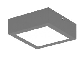 Oprawa nasufitowa BOX LED 12W 600lm 4000K IP44 Antracyt PX3760795