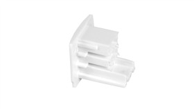 Zaślepka Szyny 3 Fazowej Adar Biała